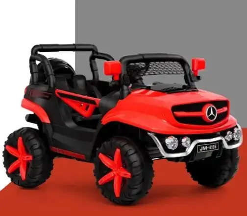 JM2188 Battery Operated Ride on Jeep for Kids red