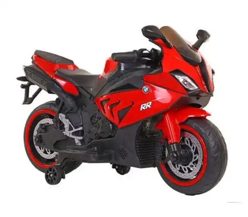 Red BMW S1000RR Superbike For Kids With Rechargeable Battery